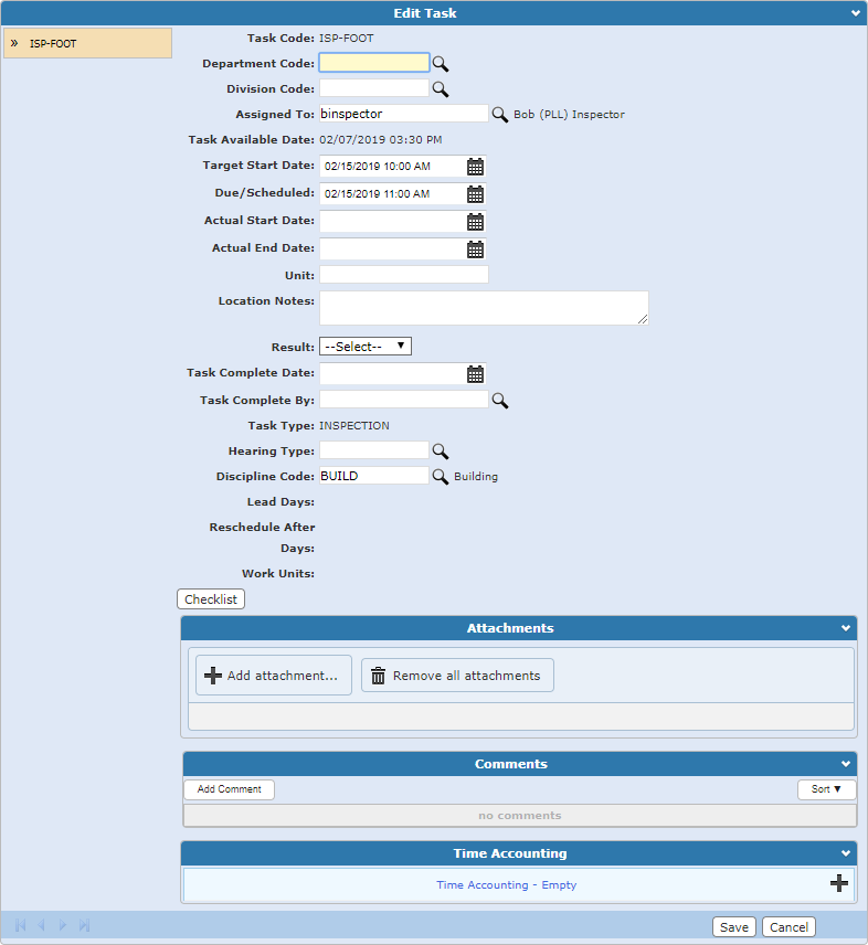 Use Attachments on a Task